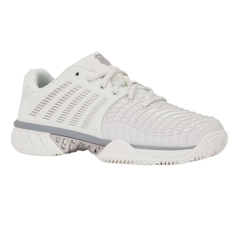 Zapatillas K-Swiss Express Light 3 Women Clay Blanco Gris - Imagen 2