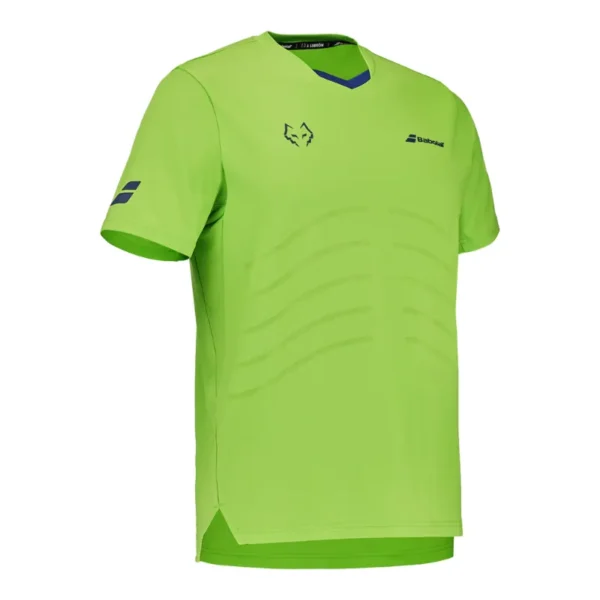 Camiseta Babolat Juan Lebrón Réplica Verde Negro 2026