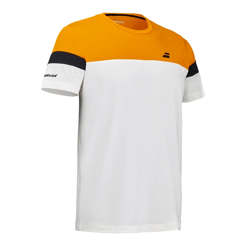 Camiseta Babolat Performance Naranja Crema 2026 - Imagen 2