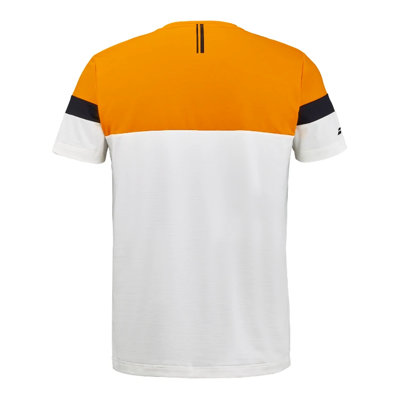 Camiseta Babolat Performance Naranja Crema 2026 - Imagen 3