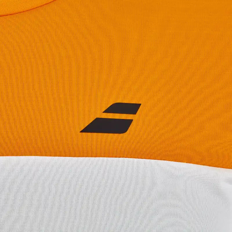 Camiseta Babolat Performance Naranja Crema 2026 - Imagen 4