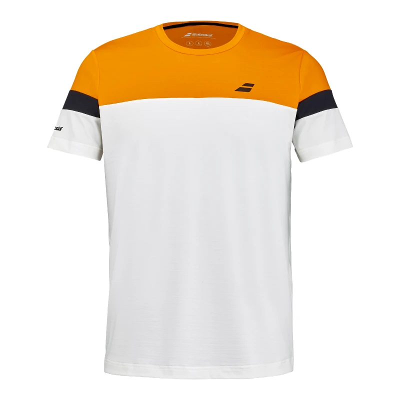 Camiseta Babolat Performance Naranja Crema 2026