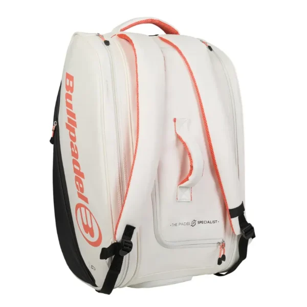 Paletero Bullpadel BPP26019 Élite Blanco Coral 2026 - Gemma Triay