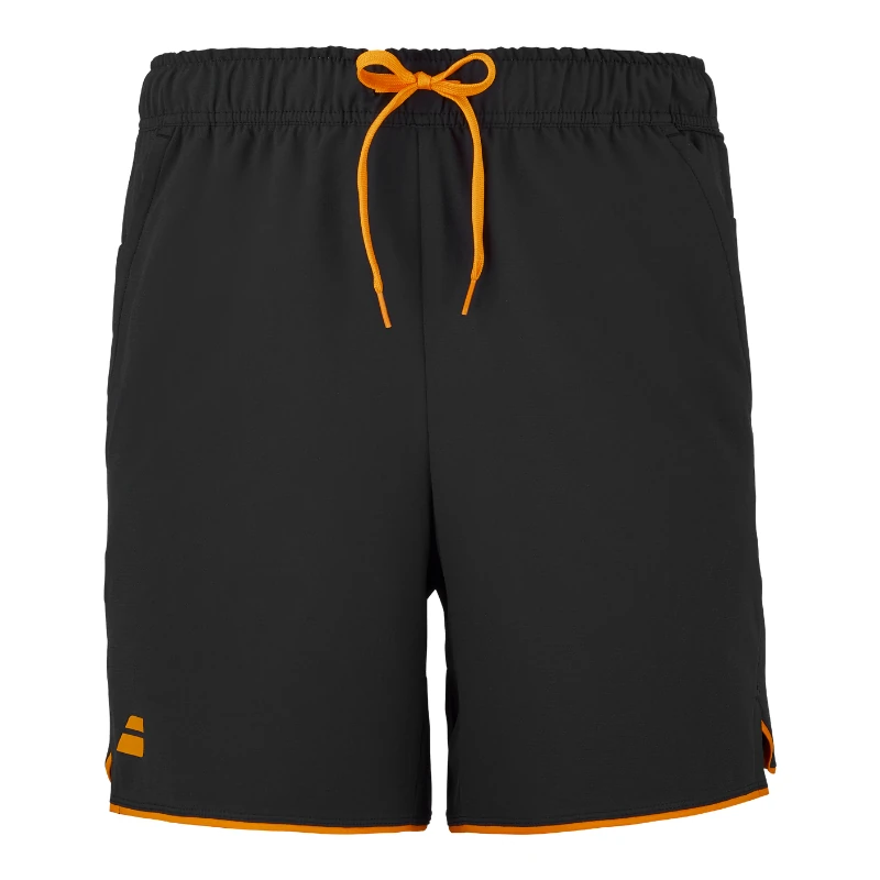 Pantalón Corto Babolat Perf Negro Naranja 2026