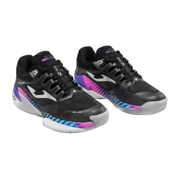 Zapatillas Joma Slam Lady 2601 Negro Morado