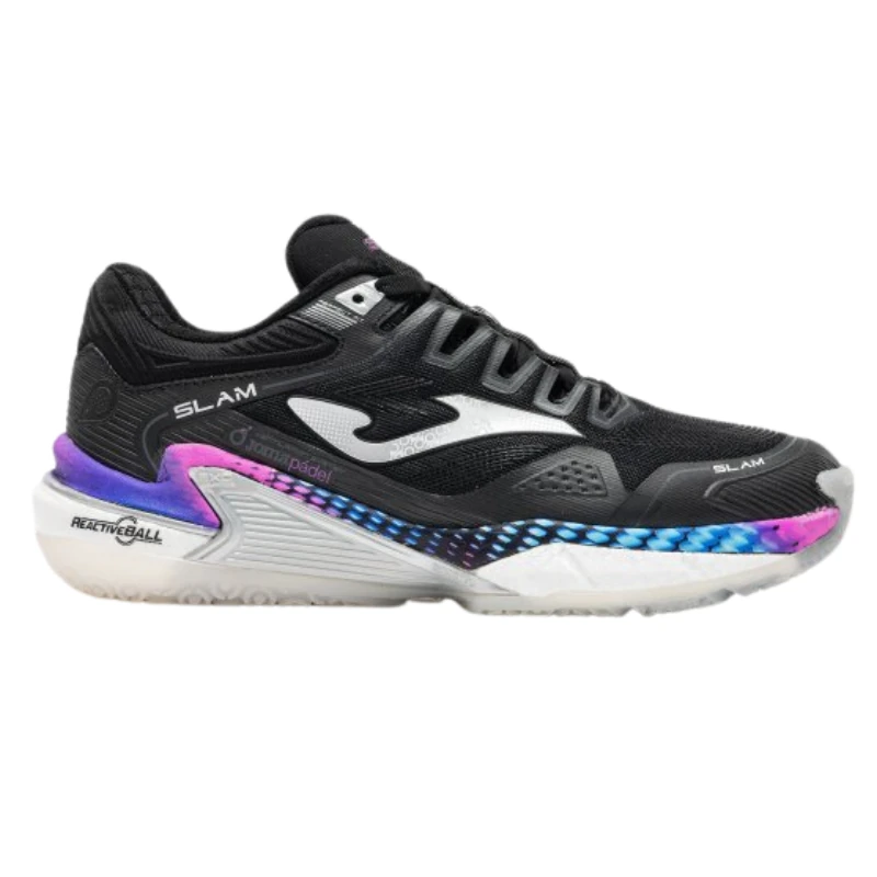 Zapatillas Joma Slam Lady 2601 Negro Morado