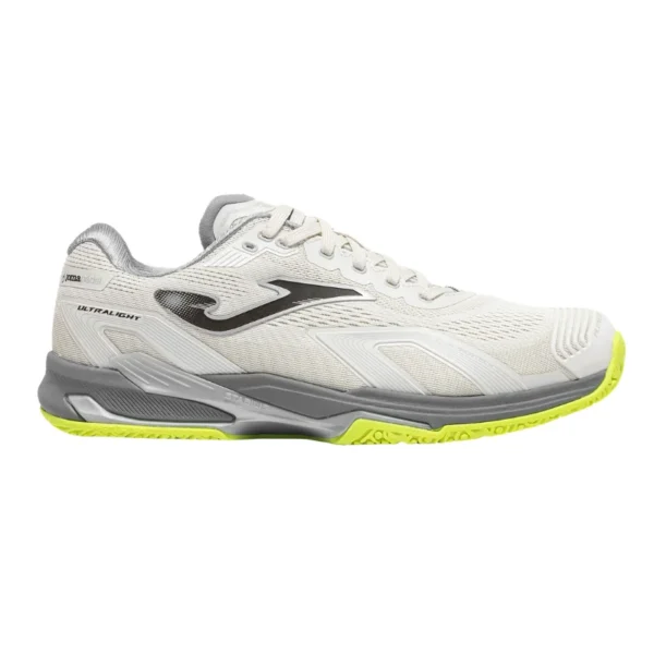 Zapatillas Joma Slam Ultra Light Men 2612 Gris Claro Amarillo