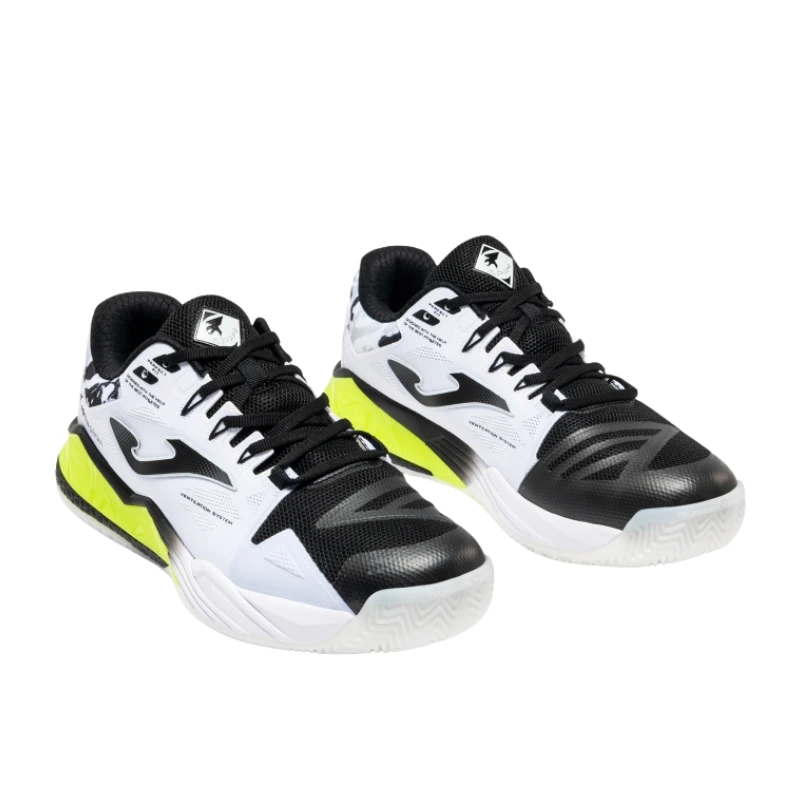 Zapatillas Joma Spin Men 2631 Negro Amarillo - Imagen 2