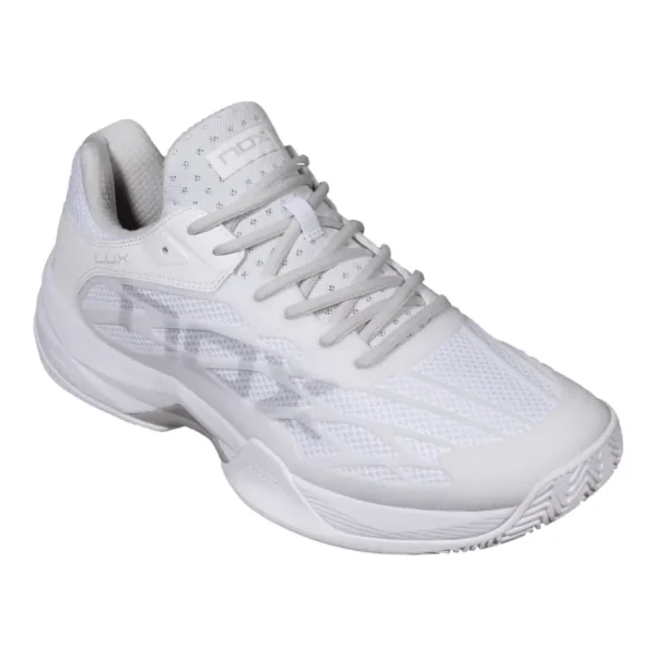 Zapatillas Nox AT10 Lux Blanco Gris 2026 - Agustín Tapia