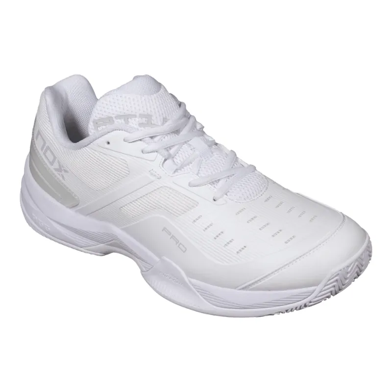 Zapatillas Nox AT10 Pro Blanco Gris 2026 - Agustín Tapia - Imagen 2