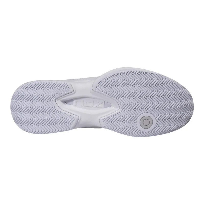 Zapatillas Nox AT10 Pro Blanco Gris 2026 - Agustín Tapia - Imagen 4
