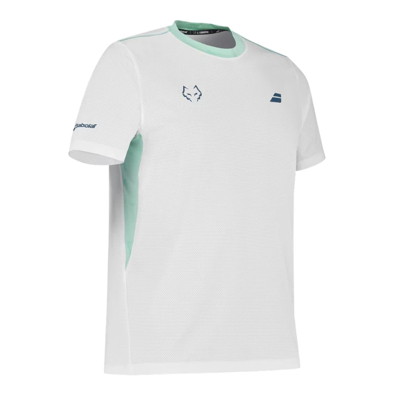 Camiseta Babolat Juan Lebrón Blanco 2027 - Imagen 2