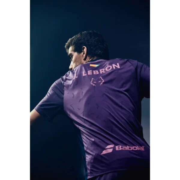 Camiseta Babolat Juan Lebrón Réplica Rosa Morado 2027