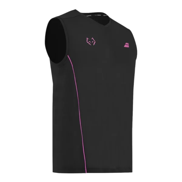 Camiseta Babolat Juan Lebrón Sin Mangas Negro Rosa 2027