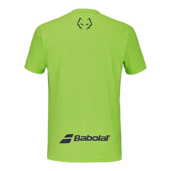 Camiseta Babolat Juan Lebrón Verde Negro 2026