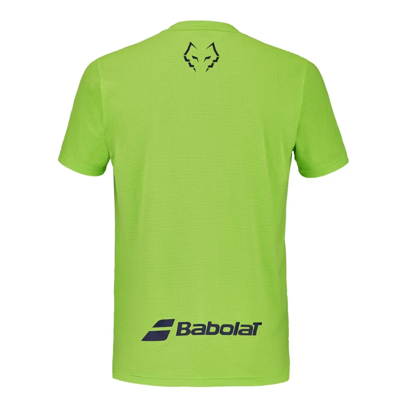Camiseta Babolat Juan Lebrón Verde Negro 2026 - Imagen 3