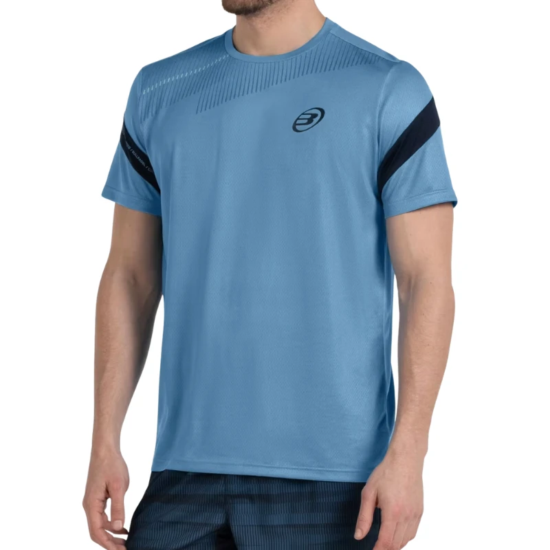Camiseta Bullpadel Casul Azul Claro - Imagen 3