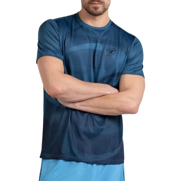 Camiseta Bullpadel Cayon Azul Atómico