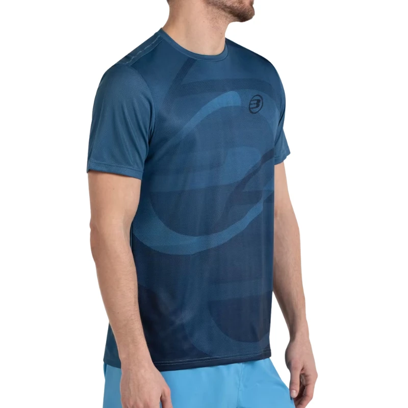 Camiseta Bullpadel Cayon Azul Atómico - Imagen 4