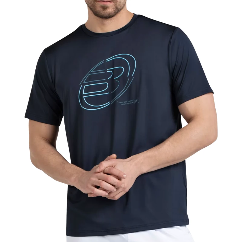 Camiseta Bullpadel Cuno Azul Marino - Imagen 2