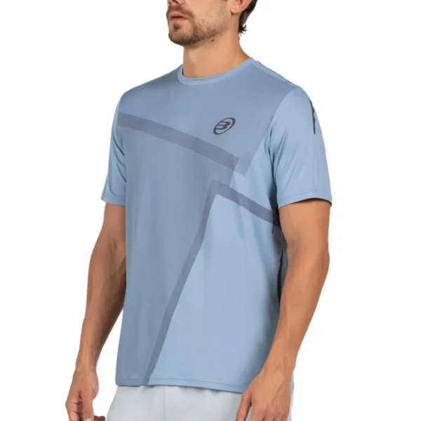 Camiseta Bullpadel Mosal Azul Acero