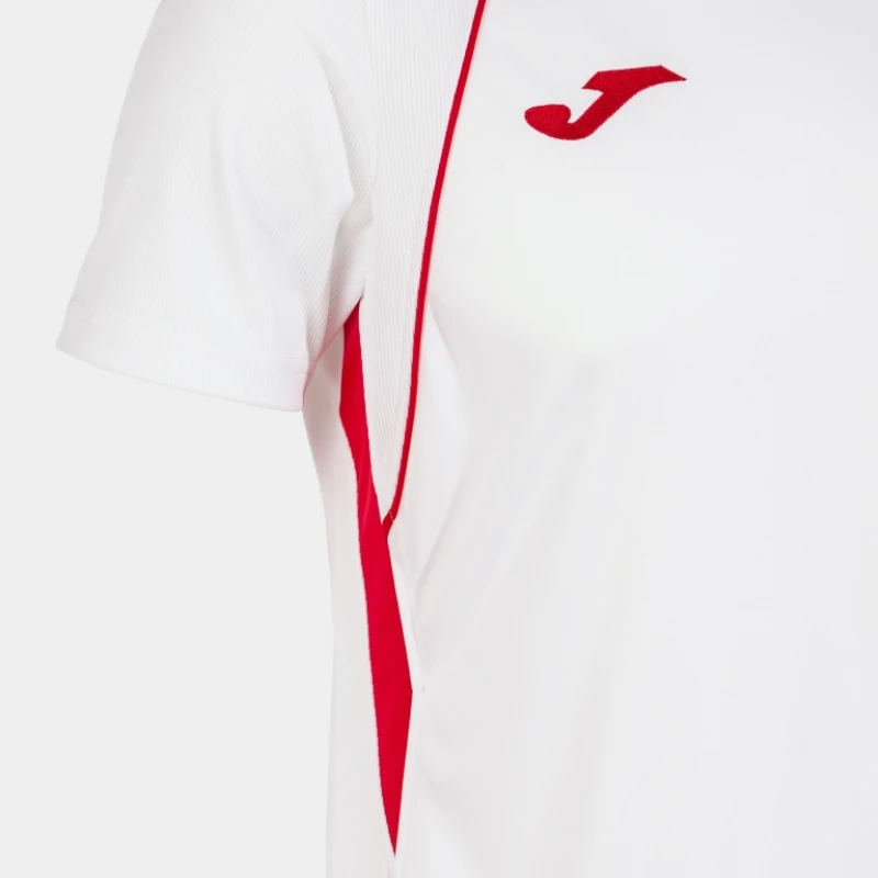 Camiseta Joma Championship VII Blanco Rojo - Imagen 3