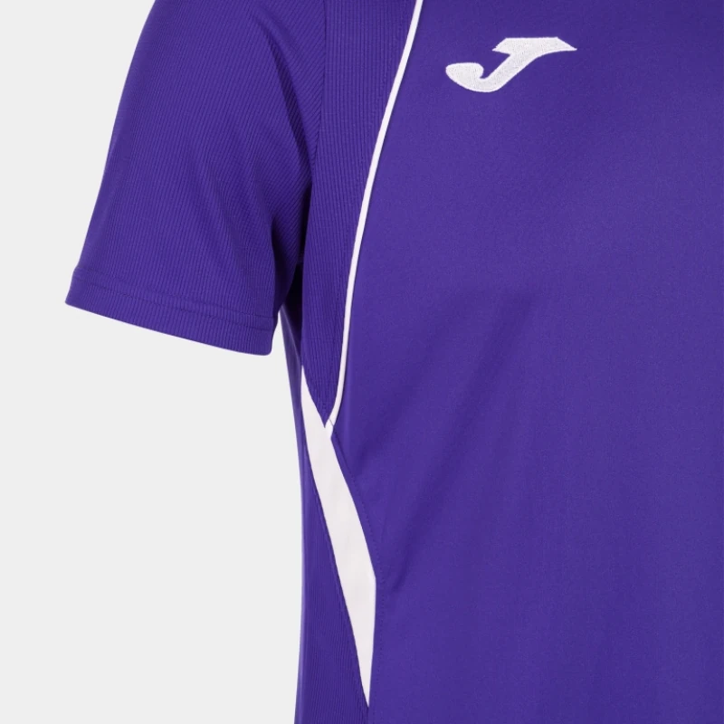 Camiseta Joma Championship VII Morado Blanco - Imagen 3