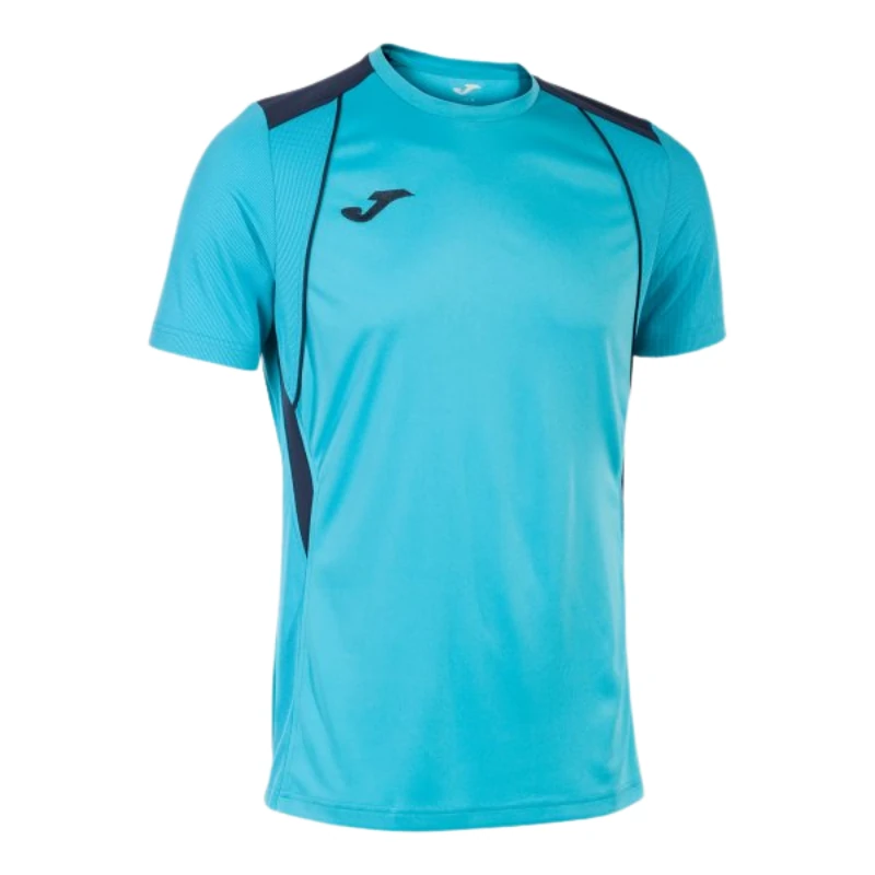 Camiseta Joma Championship VII Turquesa Azul Marino