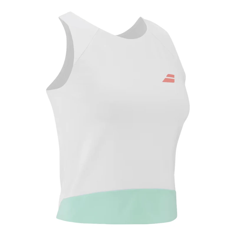 Camiseta Tirantes Babolat Perf Tank Blanco - Imagen 2