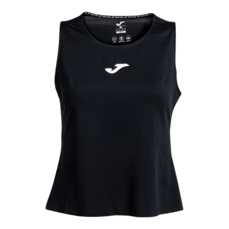 Camiseta Tirantes Joma Challenge Negro Mujer