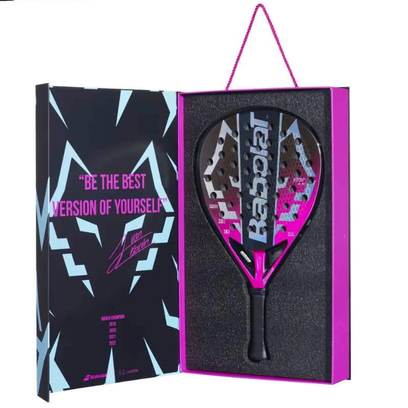 Pala Babolat Technical Viper 3.1 Rosa Verde Claro 2027 - Juan Lebrón - Imagen 2