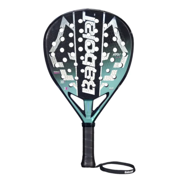 Pala Babolat Technical Viper 3.1 Rosa Verde Claro 2027 - Juan Lebrón