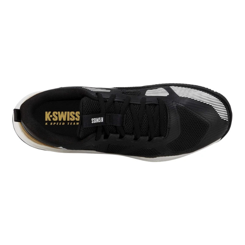 Zapatillas K-Swiss Speed Team Negro Dorado - Imagen 4