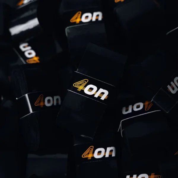 4ON Premium Comfort Overgrip Negro - 3 Unidades