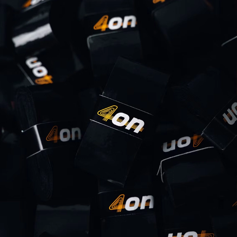 4ON Premium Comfort Overgrip Negro - 3 Unidades - Imagen 3