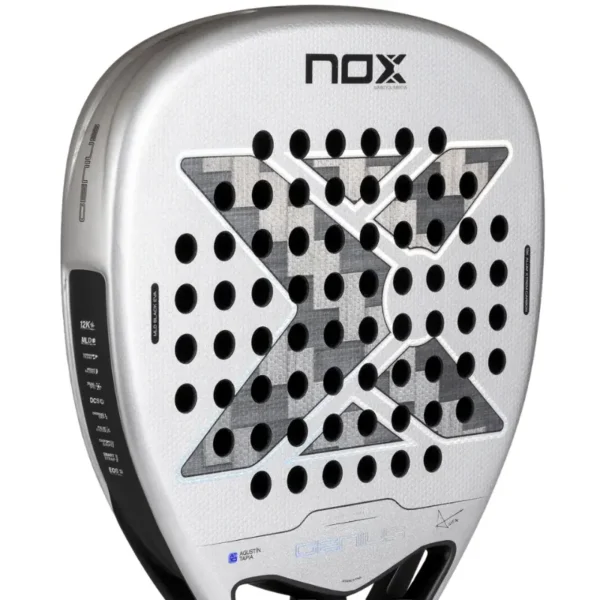 Pala Nox AT10 Genius Attack 12K Alum Extrem 2027 - Agustín Tapia