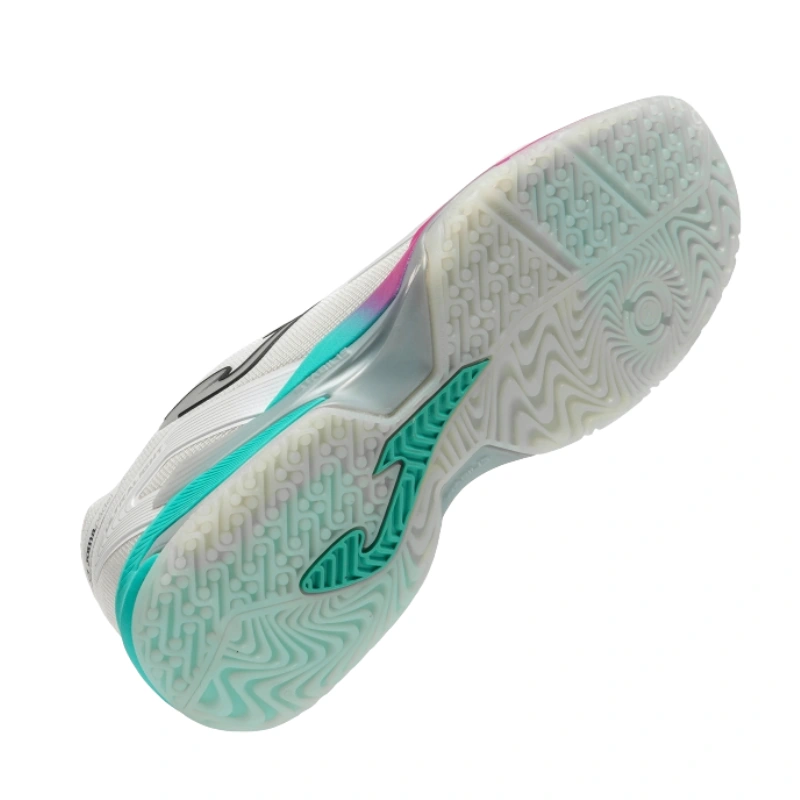 Zapatillas Joma Ultra Light Lady 2602 Blanco Turquesa - Imagen 5
